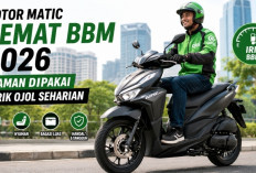 5+ Motor Matic Hemat BBM 2026, Nyaman Dipakai Narik Ojol Seharian