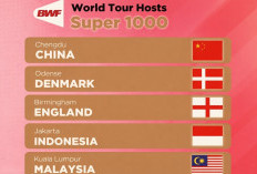 Transformasi Total! BWF Tambah Level Turnamen dan Perpanjang Durasi Super 1000