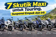 7 Skutik Maxi untuk Touring, Suspensi Empuk dan Irit