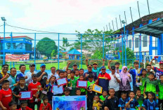 Tim SDN 1 Banyuasin I Juara Turnamen Futsal antar SD/MI Sekecamatan Banyuasin I
