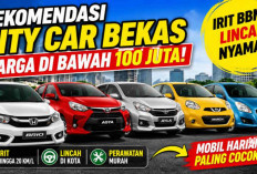 Rekomendasi Mobil City Car Bekas Harga di Bawah Rp100 Juta Paling Irit dan Lincah, Cocok Buat Harian!