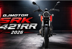 Sportbike Baru Penantang Ninja! QJMotor SRK421RR 2026 Tampil Garang dengan Mesin 421cc