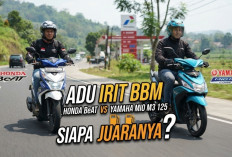 Adu Irit Honda BeAT vs Yamaha Mio M3 2026, Siapa Juara BBM?