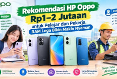 Rekomendasi HP Oppo Rp1–2 Jutaan untuk Pelajar dan Pekerja, RAM Lega Bikin Makin Nyaman