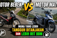Adu Tangguh Motor Bebek vs Motor Matik di Tanjakan, Mana yang Lebih Bertenaga dan Irit BBM?