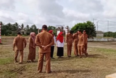 Desa KP Permata Rutin Apel Pagi, Kades: Yang Telat Diberi Sanksi