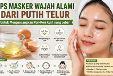Tips Masker Wajah Alami dari Putih Telur, Bantu Pori-Pori Terlihat Lebih Kencang dan Halus