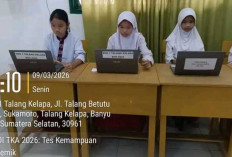 Menjelang TKA, Kepala SDN 1 Talang Kelapa Berikan Pesan Penting untuk Para Siswa