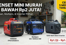 Genset Mini Murah di Bawah Rp2 Juta, Ini 5 Merek yang Layak Dipertimbangkan!