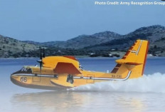 Mengenal Canadair CL-415, Pesawat Amfibi Pemadam Kebakaran yang Bisa Menyedot 6.137 Liter Air dalam 12 Detik