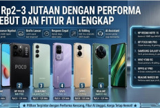 7 HP Rp2–3 Jutaan dengan Performa Ngebut dan Fitur AI Lengkap