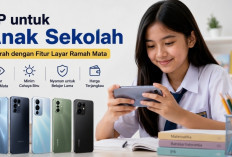 Cari HP untuk Anak Sekolah? Ini Pilihan Smartphone Murah dengan Fitur Layar Ramah Mata