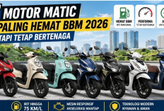 Bukan Cuma Honda BeAT, Ini 7 Motor Matic Paling Hemat BBM 2026 tapi Tetap Bertenaga