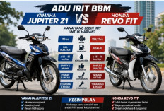 Motor Bebek Paling Irit 2026, Yamaha Jupiter Z1 vs Honda Revo Fit Siapa Juaranya?