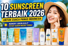 10 Sunscreen Terbaik 2026 untuk Cuaca Panas Indonesia, Nomor 1 Bikin Kulit Tetap Adem Meski Terik!