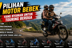 Jangan Remehkan Motor Bebek, 7 Pilihan Ini Nyaman untuk Touring Berdua