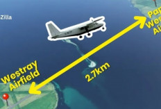 Cuma 53 Detik Terbang! Inilah Penerbangan Komersial Paling Singkat di Dunia