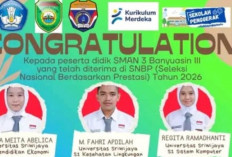 Tembus Perguruan Tinggi Negeri Impian,14 Murid SMAN 3 Banyuasin III Lulus SNBP