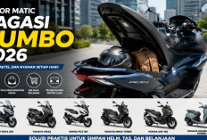 Motor Matic Bagasi Jumbo 2026, Solusi Praktis untuk Simpan Helm, Tas, dan Belanjaan