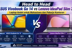 Head to Head ASUS Vivobook Go 14 vs Lenovo IdeaPad Slim 3, Laptop Andal untuk Mahasiswa dan Pekerja Kantoran