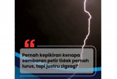 Terungkap! Ini Alasan Petir Selalu Zigzag, Bukan Garis Lurus