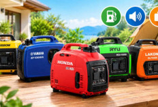 7 Genset Mini 1.000 Watt Terbaik 2026, Irit BBM, Portable, dan Tidak Berisik!