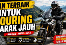 5 Ban Motor Terbaik untuk Touring Jarak Jauh, Nyaman Dipakai Ribuan Kilometer
