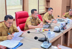 Bupati Banyuasin Ikuti Rapat Pengendalian Inflasi dan Launching Buku Pendidikan Anti Korupsi
