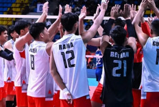 Indonesia Tumbangkan Oman 3-1, Cetak Sejarah Lolos ke Semifinal AVC Men's Volleyball Cup 2026