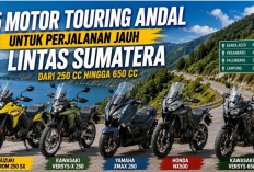 5 Motor Touring Andal untuk Perjalanan Jauh Lintas Sumatera, dari 250 cc hingga 650 cc