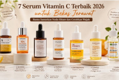 7 Serum Vitamin C Terbaik 2026 untuk Bekas Jerawat, Bantu Wajah Lebih Cerah dan Noda Hitam Memudar