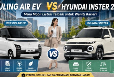 Wuling Air EV vs Hyundai Inster 2026, Mana Mobil Listrik Terbaik untuk Wanita Karier?