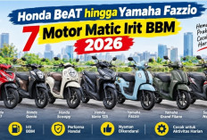 Honda BeAT hingga Yamaha Fazzio, 7 Motor Matic Irit BBM 2026