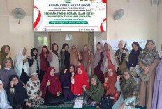 Mahasiswi STAI Publisistik Thawalib Jakarta Gelar KKN di Sukajadi, Banyuasin