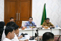 Bupati Banyuasin Sambut Kunjungan Badan Bank Tanah