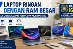 7 Laptop Ringan dengan RAM Besar, Cocok untuk Kuliah, Kerja, dan Multitasking