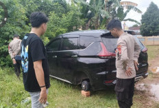 Terekam CCTV, Maling Pakai Pajero Gasak 4 Ban Xpander