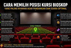 Sering Nonton Bioskop? Begini Cara Memilih Kursi Terbaik agar Tidak Pegal dan Tetap Fokus