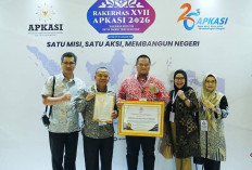 Sekda Banyuasin Terima Penghargaan BKN, Siap Terapkan Manajemen Talenta ASN