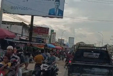 Berburu Takjil Hari Pertama Puasa, Pasar Pangkalan Balai Dipadati Warga, Lalin Macet Lancar