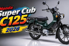 Legenda Hidup Kembali! Honda Super Cub C125 2026 Tampil Klasik, Iritnya Bikin Takjub
