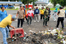 Budaya Gotong Royong Dihidupkan Kembali, Pemkab Muba Bersihkan Ruang Publik