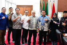 Bupati Banyuasin Terima Silaturahmi Direktur Hutama Karya Tol Palembang–Betung Seksi 3 