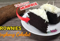 Brownies Singkong Kukus, Camilan Lembut dan Legit yang Bikin Ketagihan