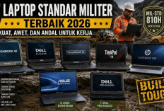 7 Laptop Standar Militer Terbaik 2026, Kuat, Awet, dan Andal untuk Kerja