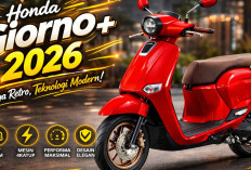 Kupas Tuntas Honda Giorno+ 2026: Spesifikasi, Fitur Modern, dan Konsumsi BBM-nya