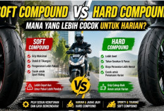 Sering Dipakai Kerja? Ini Ban Motor yang Lebih Ideal, Soft Compound atau Hard Compound