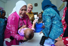 Ketua TP PKK Sumsel Ajak Ibu Rutin Bawa Balita ke Posyandu