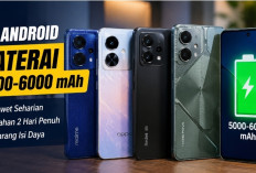 HP Android Baterai 6000 mAh Harga Terjangkau, Cocok untuk Dipakai 2 Hari