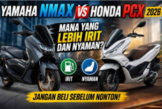 Bingung Pilih NMAX atau PCX 2026? Ini Perbandingan Irit BBM dan Kenyamanannya
